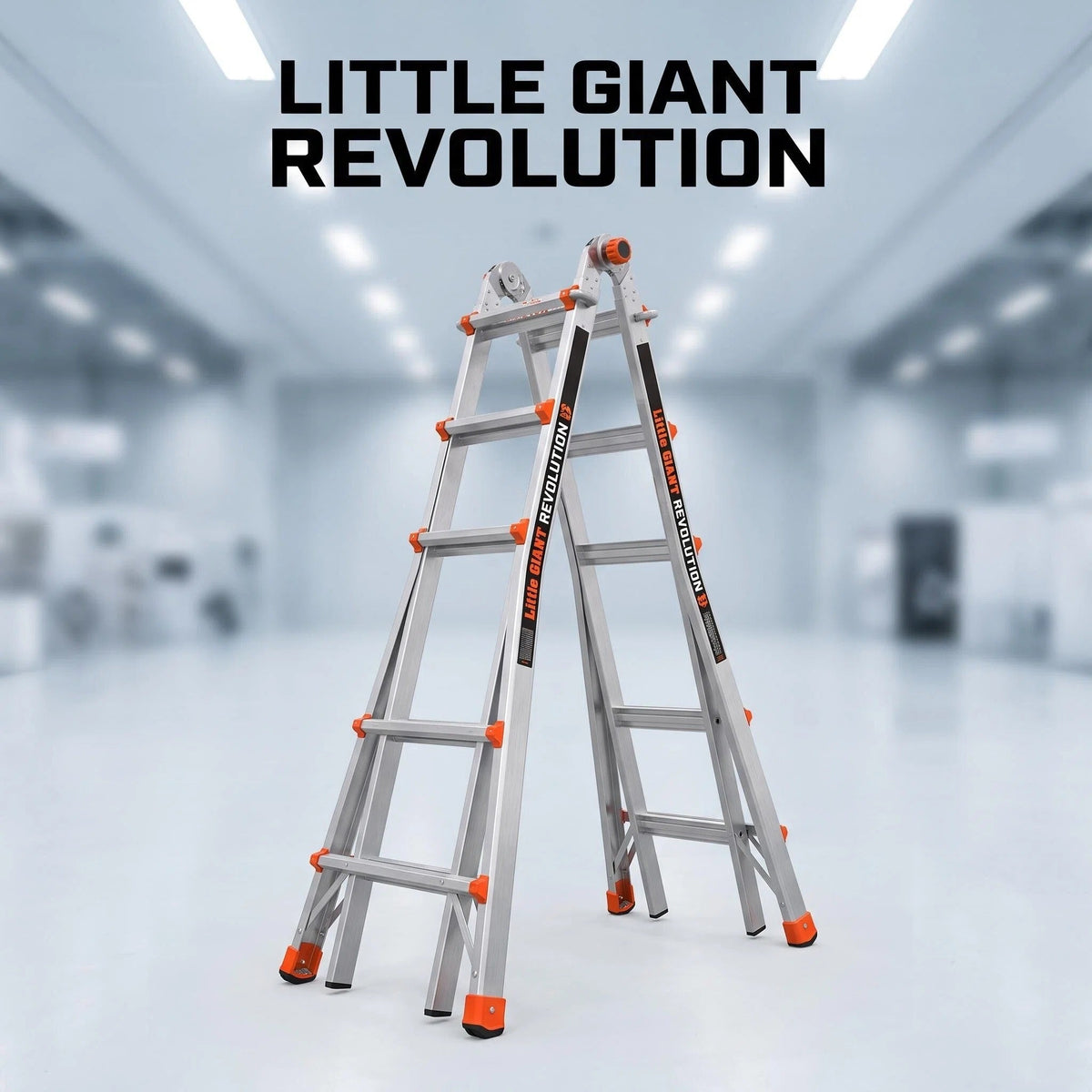 Multi-Position Aluminum Ladder | Compact Folding for All Jobs