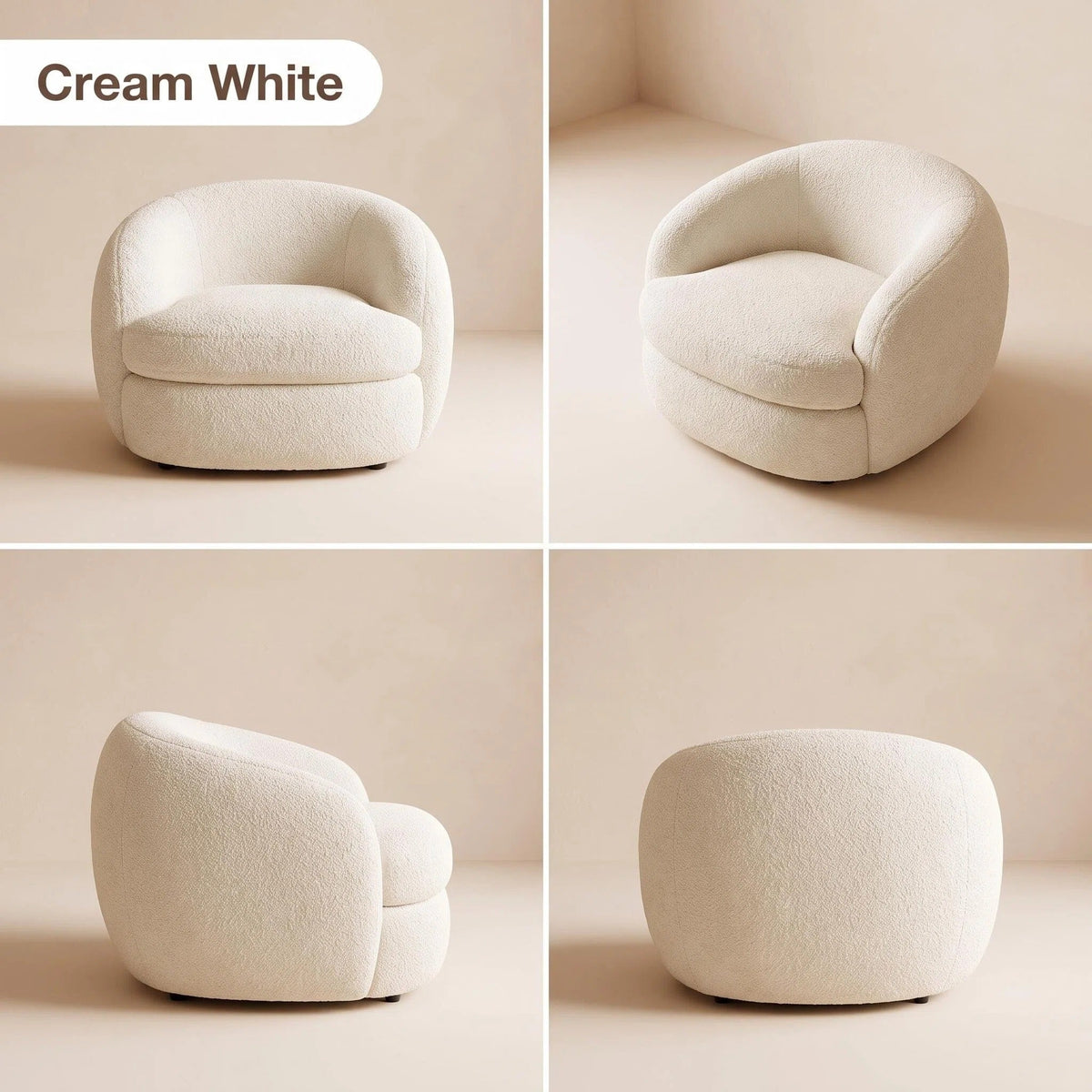 Fluffy Lazy Sofa, Ultra Soft Multi-Purpose Chair for All Rooms