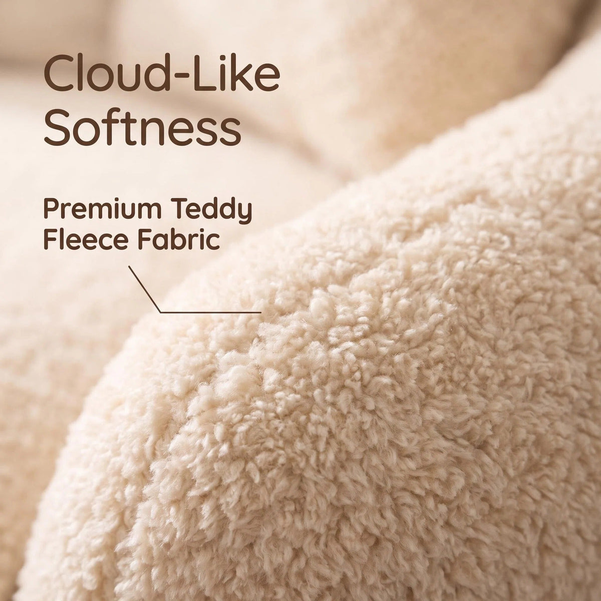 Fluffy Lazy Sofa, Ultra Soft Multi-Purpose Chair for All Rooms