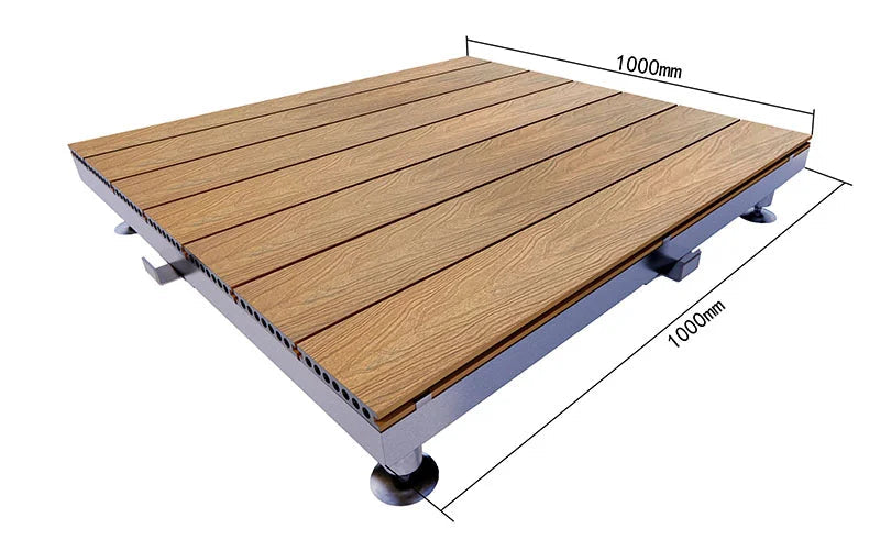 Modular Outdoor Deck Tiles | Tool-Free Install for Your Patio
