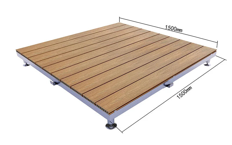 Modular Outdoor Deck Tiles | Tool-Free Install for Your Patio