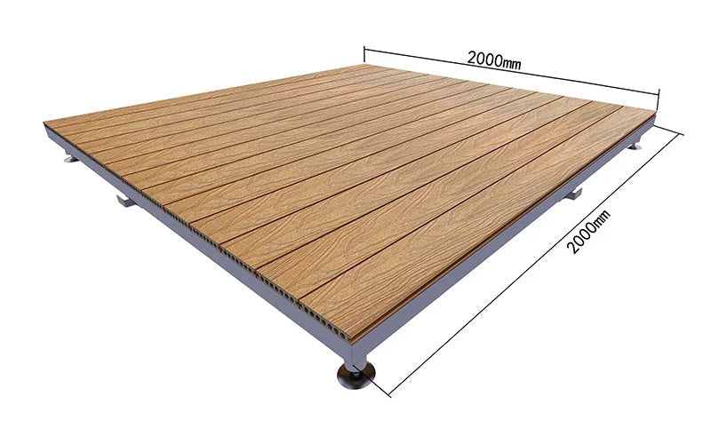Modular Outdoor Deck Tiles | Tool-Free Install for Your Patio