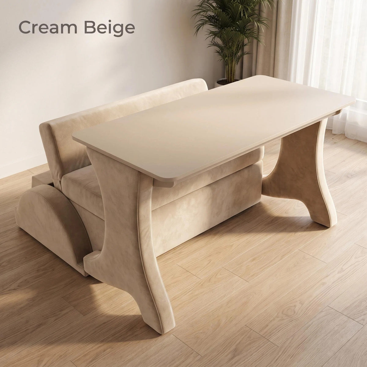 Multi‑Purpose Convertible Sofa, Sofa / Bed / Desk 3‑Mode Home Furniture